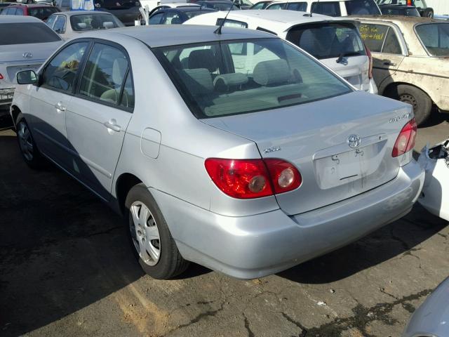 1NXBR32E65Z415411 - 2005 TOYOTA COROLLA CE GRAY photo 3