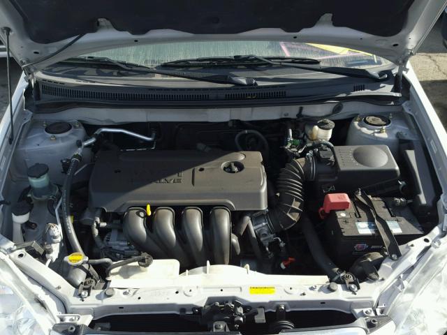 1NXBR32E65Z415411 - 2005 TOYOTA COROLLA CE GRAY photo 7