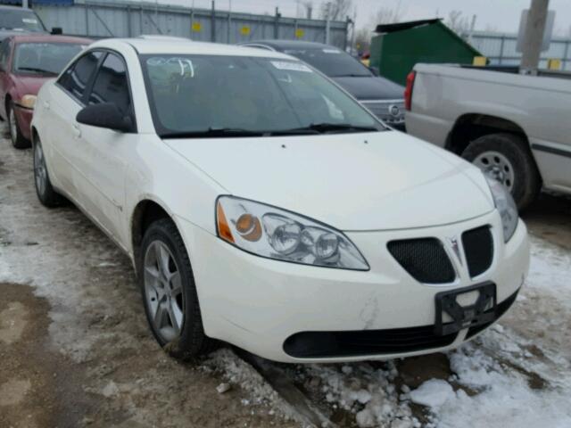 1G2ZG58BX74237544 - 2007 PONTIAC G6 BASE WHITE photo 1