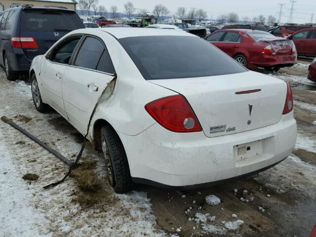 1G2ZG58BX74237544 - 2007 PONTIAC G6 BASE WHITE photo 3