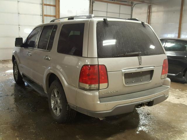 5LMEU78H43ZJ35004 - 2003 LINCOLN AVIATOR 银色 照片 3