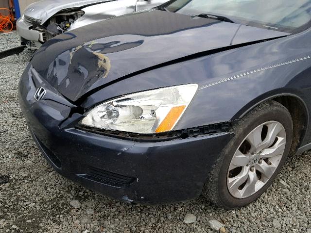 1HGCM72315A005843 - 2005 HONDA ACCORD LX GRAY photo 9