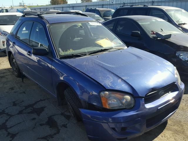 JF1GG65534G807567 - 2004 SUBARU IMPREZA TS BLUE photo 1