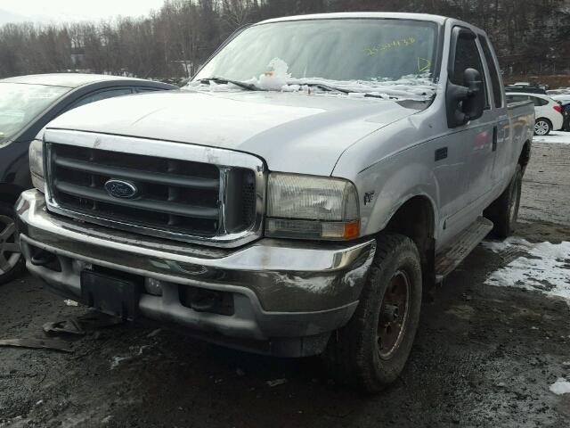 1FTNX21L51EC14315 - 2001 FORD F250 SUPER SILVER photo 2