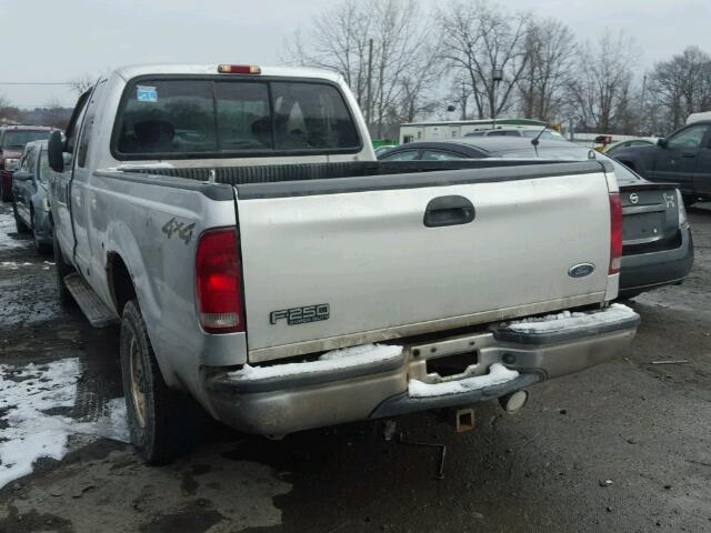 1FTNX21L51EC14315 - 2001 FORD F250 SUPER SILVER photo 3