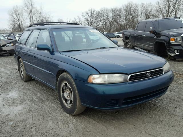 4S3BK6650T7934163 - 1996 SUBARU LEGACY LSI GREEN photo 1