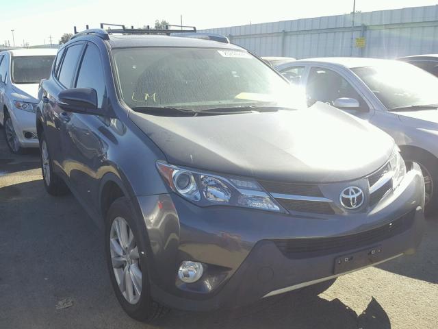 2T3DFREV6DW032980 - 2013 TOYOTA RAV4 LIMIT GRAY photo 1