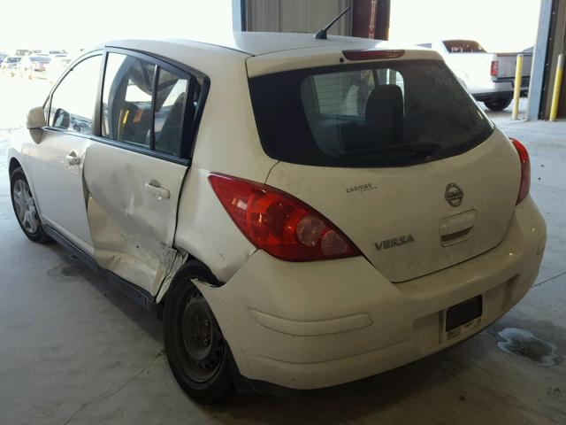 3N1BC1CP2BL459960 - 2011 NISSAN VERSA S WHITE photo 3