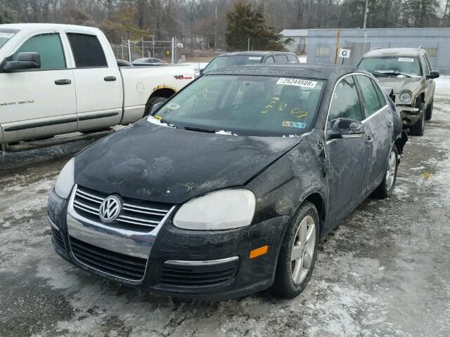 3VWRZ71K69M061155 - 2009 VOLKSWAGEN JETTA SE BLACK photo 2