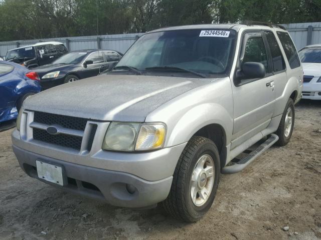 1FMYU60EX3UA63296 - 2003 FORD EXPLORER S SILVER photo 2