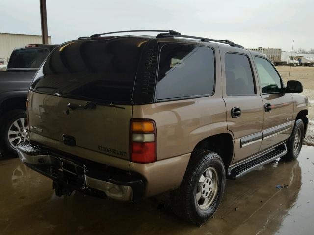 1GNEC13Z03R215365 - 2003 CHEVROLET TAHOE C150 TAN photo 4