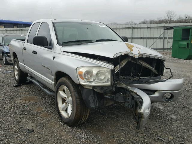 1D7HA18PX7J520384 - 2007 DODGE RAM 1500 S SILVER photo 1