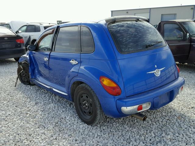 3C4FY48B35T569533 - 2005 CHRYSLER PT CRUISER BLUE photo 4