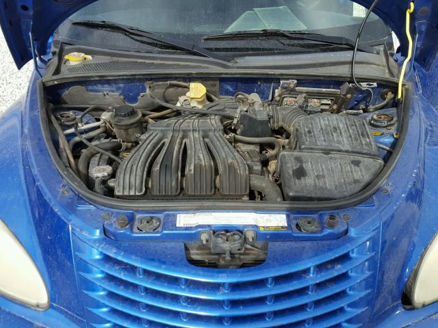 3C4FY48B35T569533 - 2005 CHRYSLER PT CRUISER BLUE photo 7