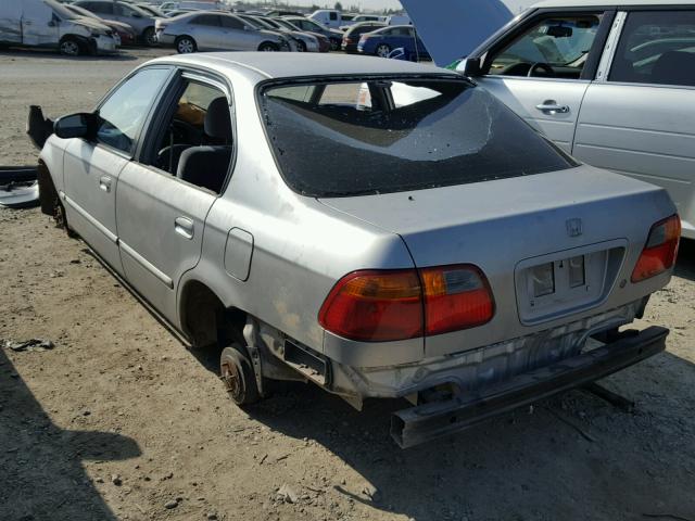 2HGEJ6613XH528287 - 1999 HONDA CIVIC BASE SILVER photo 3