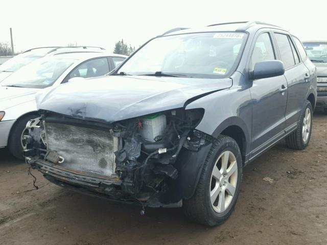 5NMSH73E77H127775 - 2007 HYUNDAI SANTA FE S GRAY photo 2