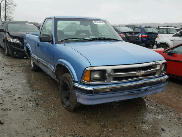 1GCCS1442TK136486 - 1996 CHEVROLET S TRUCK S1 BLUE photo 1