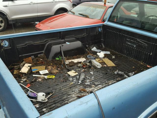 1GCCS1442TK136486 - 1996 CHEVROLET S TRUCK S1 BLUE photo 6