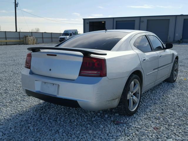 2B3KA43R26H391620 - 2006 DODGE CHARGER SE GRAY photo 4