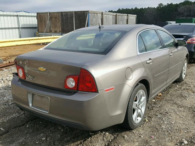 1G1ZC5EBXAF266350 - 2010 CHEVROLET MALIBU 1LT 棕色 照片 4