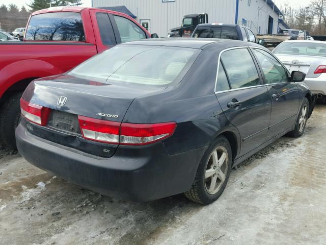 1HGCM56673A013984 - 2003 HONDA ACCORD EX BLACK photo 4