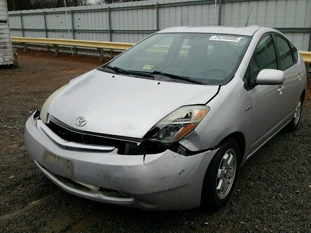 JTDKB20U867058150 - 2006 TOYOTA PRIUS SILVER photo 9