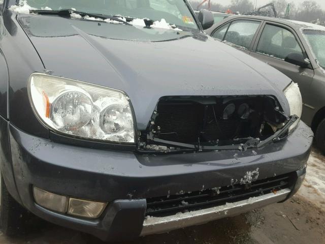 JTEBU17R038007684 - 2003 TOYOTA 4RUNNER LI GRAY photo 9