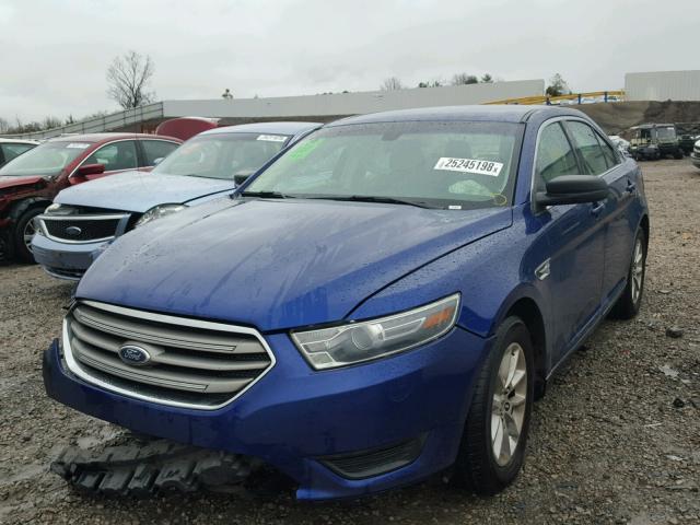 1FAHP2D86EG168563 - 2014 FORD TAURUS SE BLUE photo 2