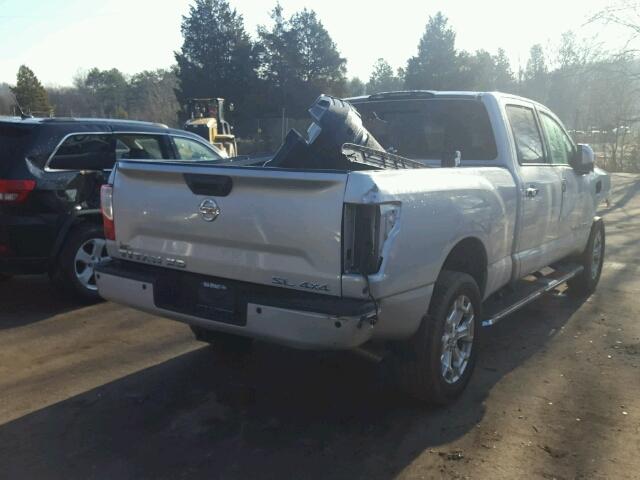 1N6BA1F41HN519768 - 2017 NISSAN TITAN XD S SILVER photo 4