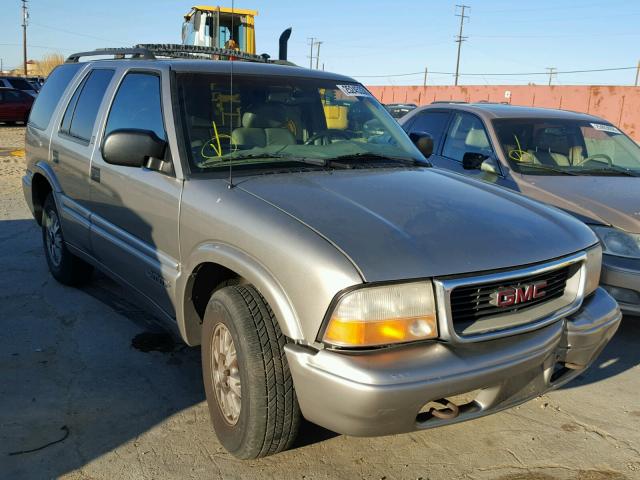 1GKDT13W1X2530012 - 1999 GMC ENVOY BROWN photo 1