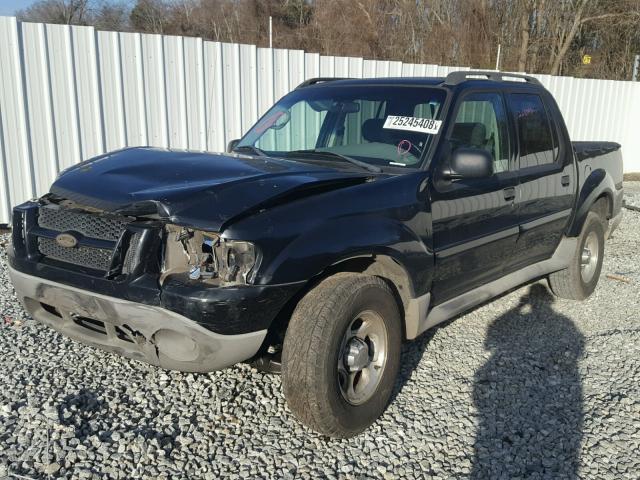 1FMZU67E03UB67399 - 2003 FORD EXPLORER S BLACK photo 2