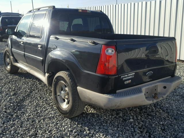 1FMZU67E03UB67399 - 2003 FORD EXPLORER S BLACK photo 3