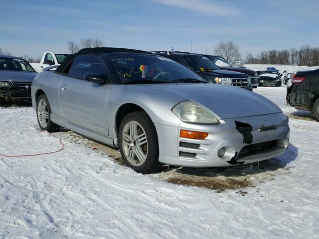 4A3AE55H13E080365 - 2003 MITSUBISHI ECLIPSE SP SILVER photo 1