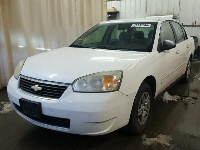 1G1ZS51F06F230282 - 2006 CHEVROLET MALIBU LS WHITE photo 2