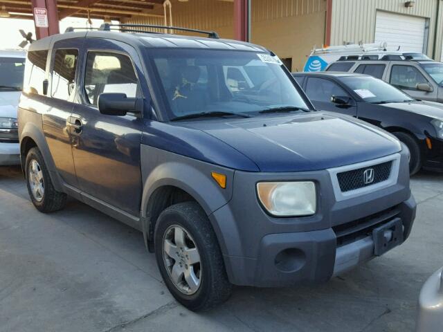 5J6YH18503L014107 - 2003 HONDA ELEMENT EX BLUE photo 1