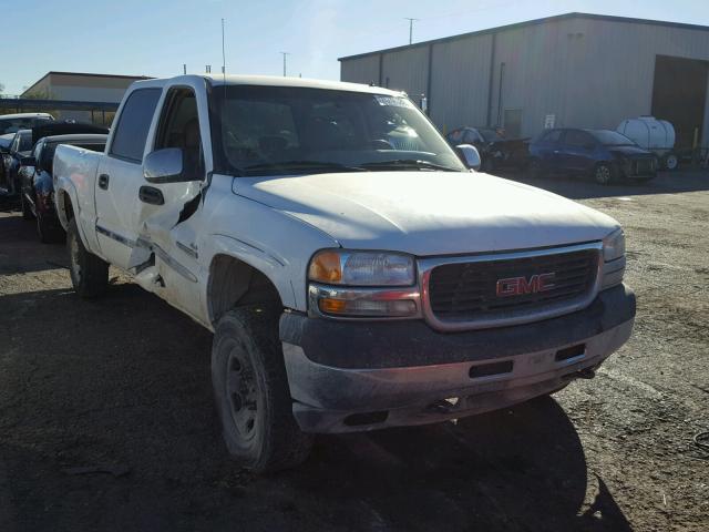 1GTHK23152F132331 - 2002 GMC SIERRA K25 WHITE photo 1