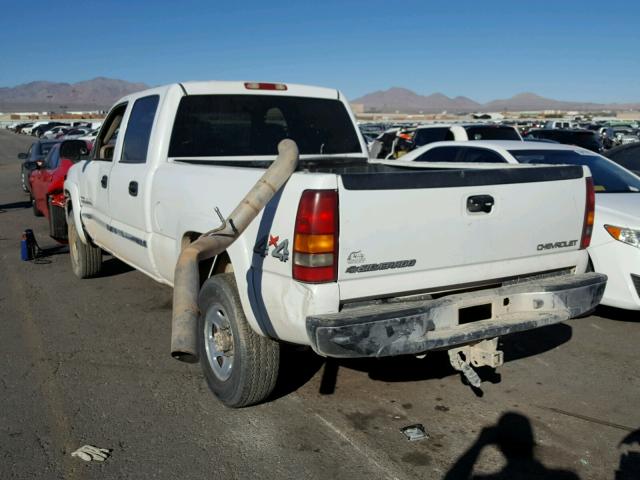 1GTHK23152F132331 - 2002 GMC SIERRA K25 WHITE photo 3