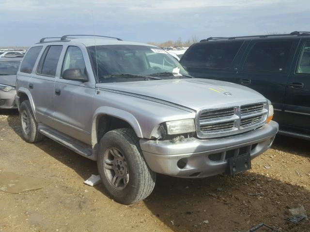 1D4HS48NX3F580964 - 2003 DODGE DURANGO SL SILVER photo 1