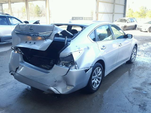 1N4AL3AP7FC280408 - 2015 NISSAN ALTIMA 2.5 SILVER photo 4