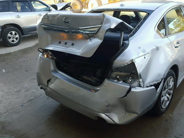 1N4AL3AP7FC280408 - 2015 NISSAN ALTIMA 2.5 SILVER photo 9