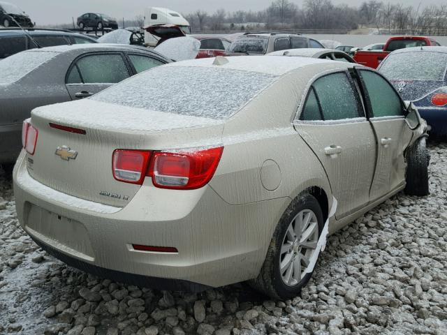 1G11E5SLXEF140080 - 2014 CHEVROLET MALIBU 2LT GOLD photo 4