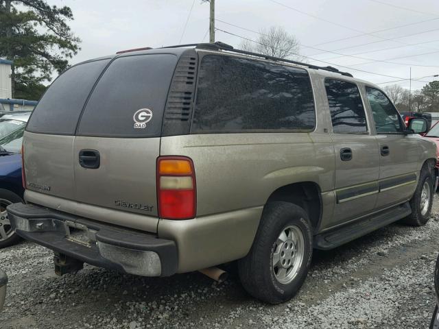 3GNEC16T01G189404 - 2001 CHEVROLET SUBURBAN C TAN photo 4