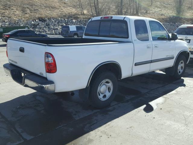 5TBRU34165S454217 - 2005 TOYOTA TUNDRA ACC WHITE photo 4