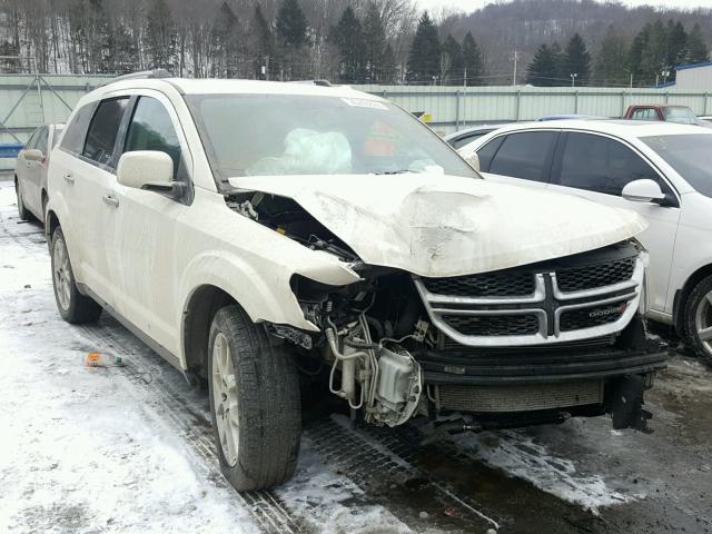 3C4PDCDG7DT569612 - 2013 DODGE JOURNEY CR WHITE photo 1