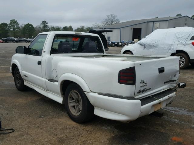 1GCCS14W3X8173941 - 1999 CHEVROLET S TRUCK S1 WHITE photo 3