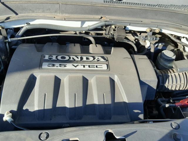 2HKYF18486H501793 - 2006 HONDA PILOT EX WHITE photo 7