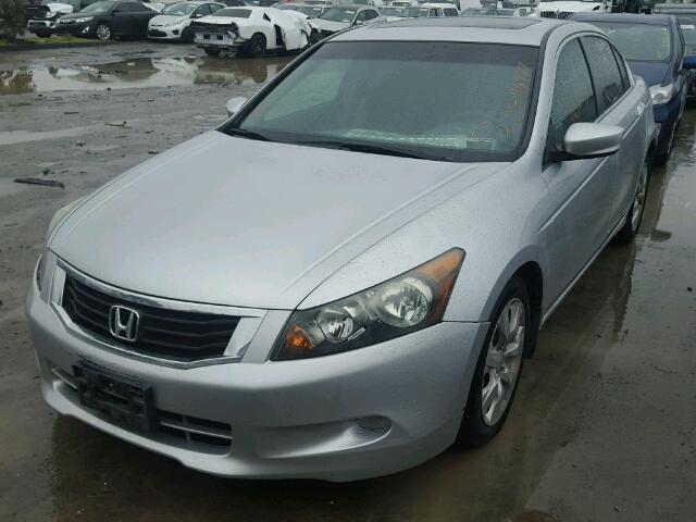 1HGCP36878A048013 - 2008 HONDA ACCORD EXL SILVER photo 2