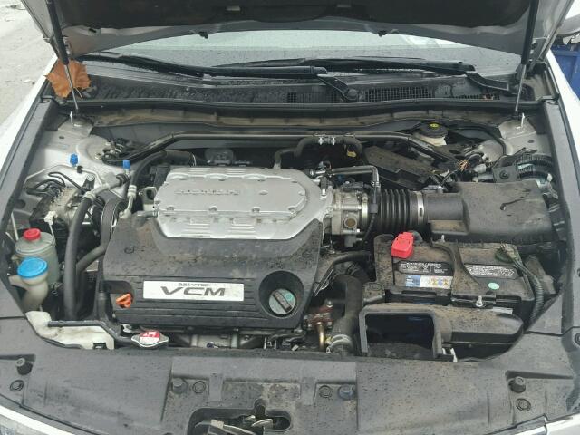 1HGCP36878A048013 - 2008 HONDA ACCORD EXL SILVER photo 7