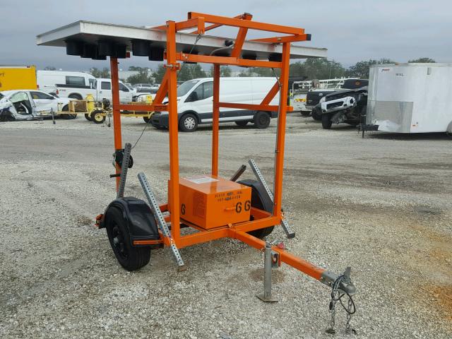 4NPU40817G5107277 - 2016 UTILITY TRAILER ORANGE photo 1
