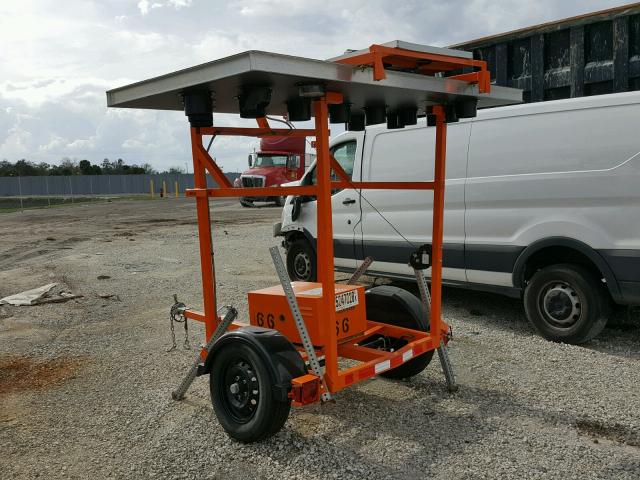 4NPU40817G5107277 - 2016 UTILITY TRAILER ORANGE photo 4